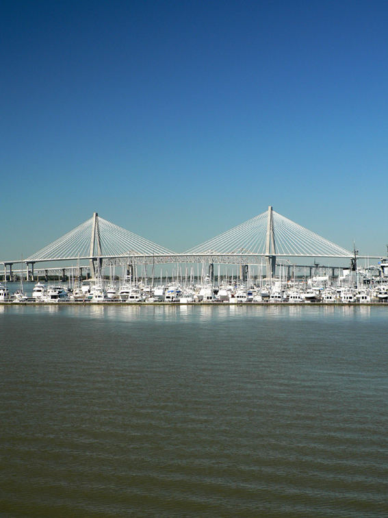 Cooper River Bridge in Charleston, South Carolina