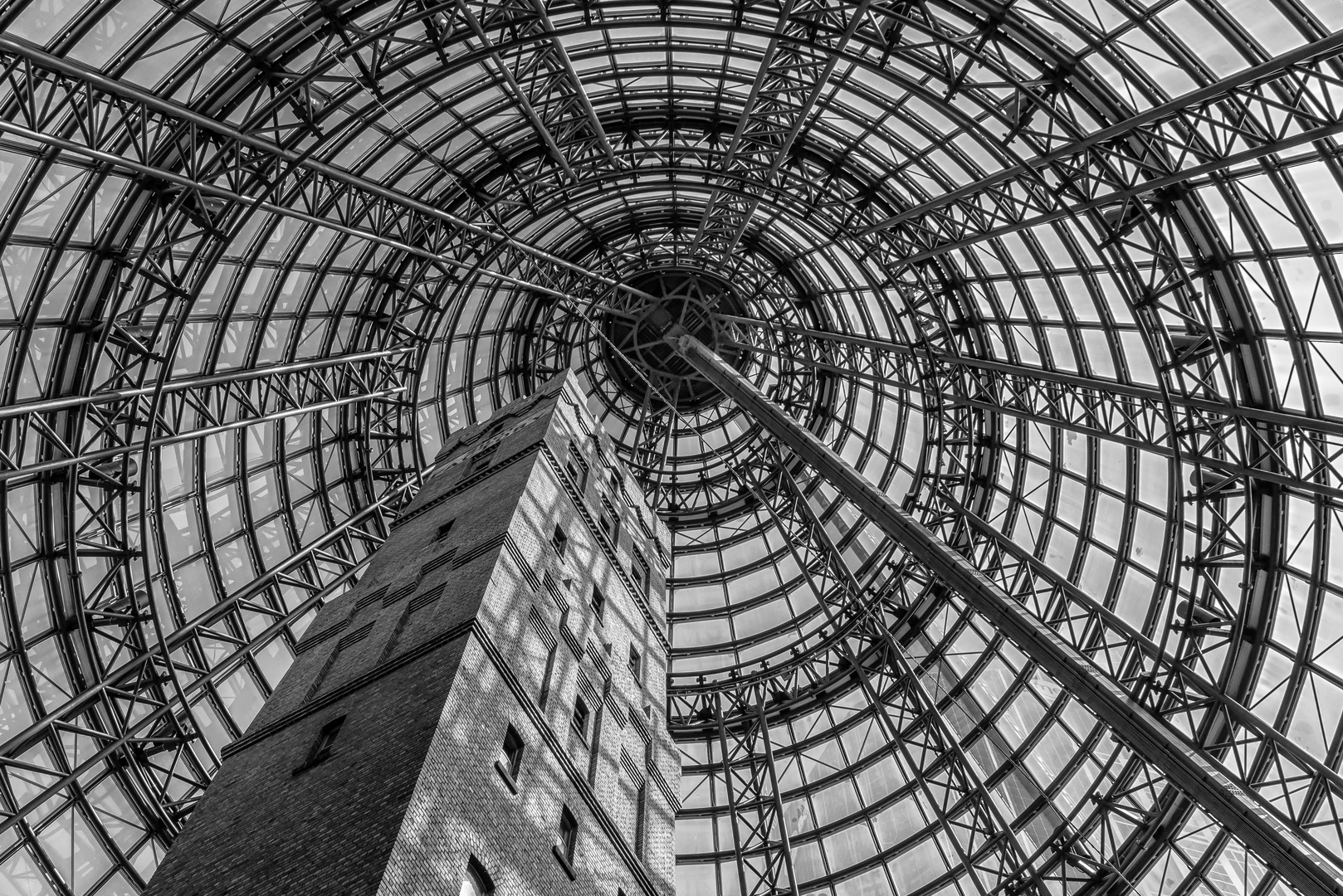 Coop's Shot Tower und The Glass Cone Melbourne, Australien