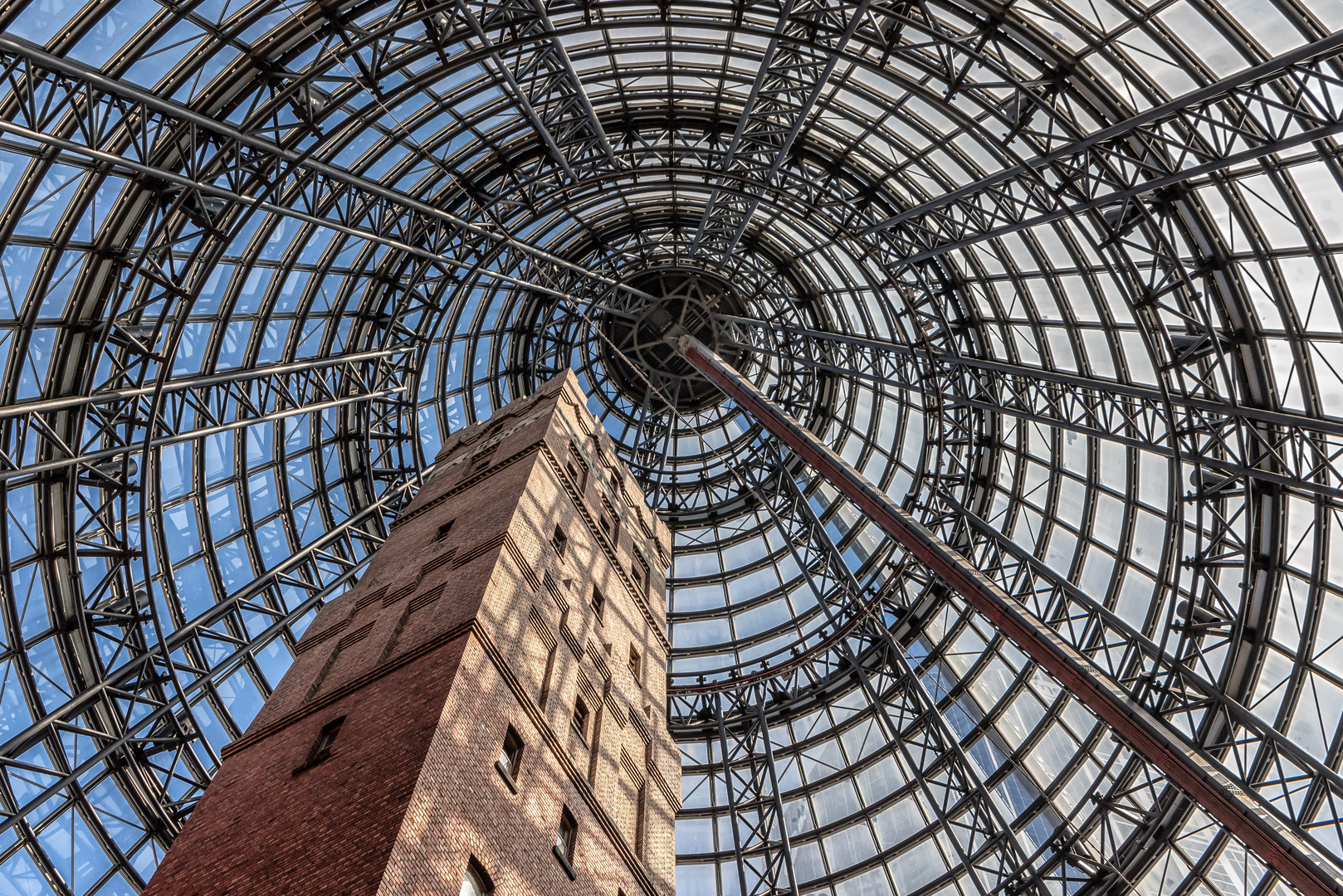 Coop's Shot Tower und The Glass Cone Melbourne, Australien Foto & Bild