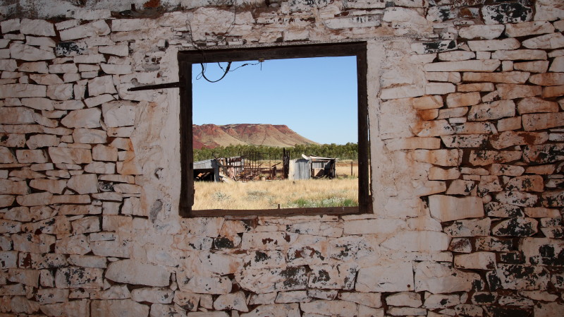 Cooya pooya Homestead ruins