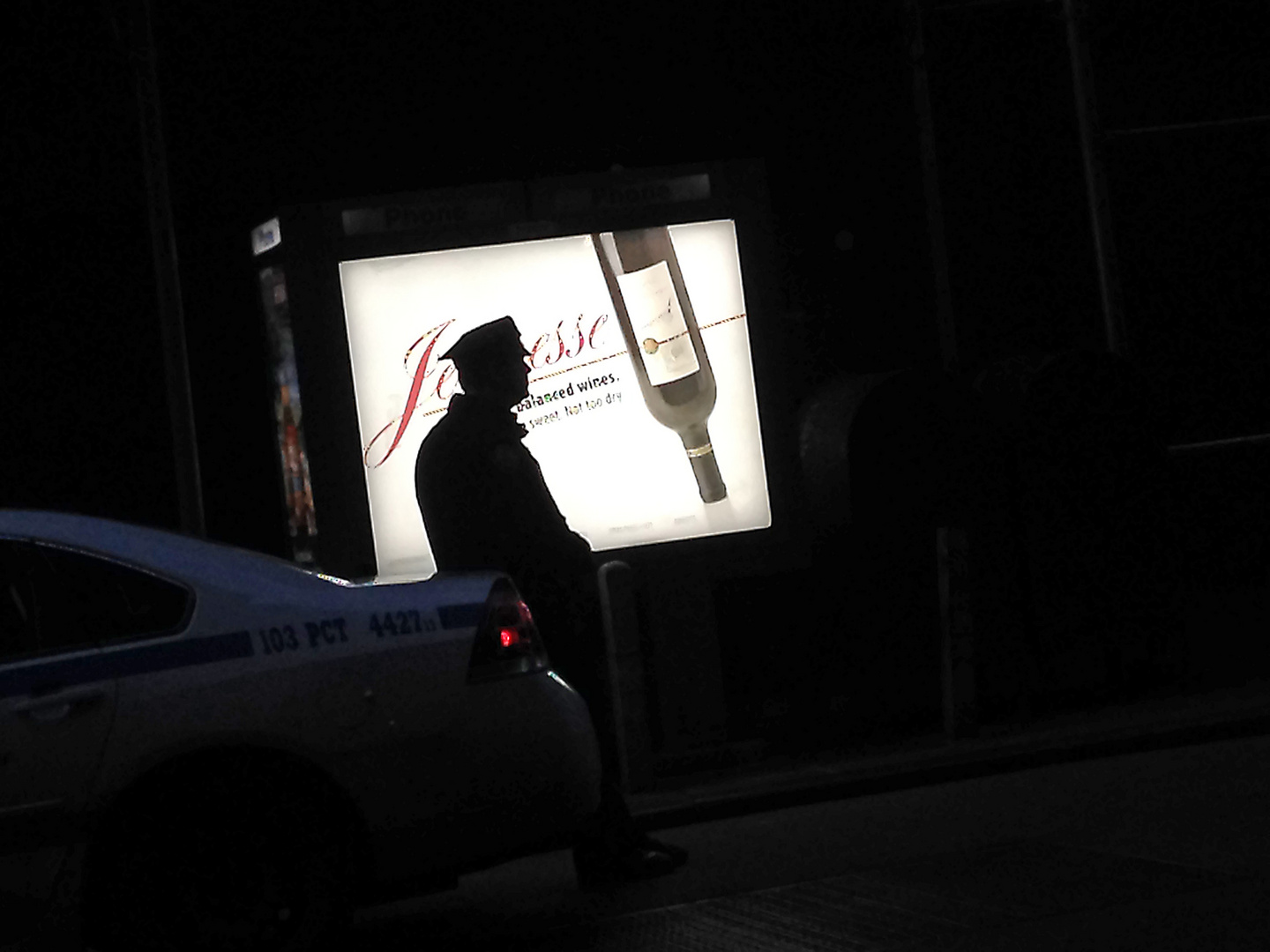 cop on duty, manhattan, new york