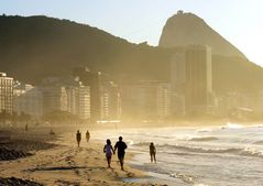 Copacabana am fruehen Morgen