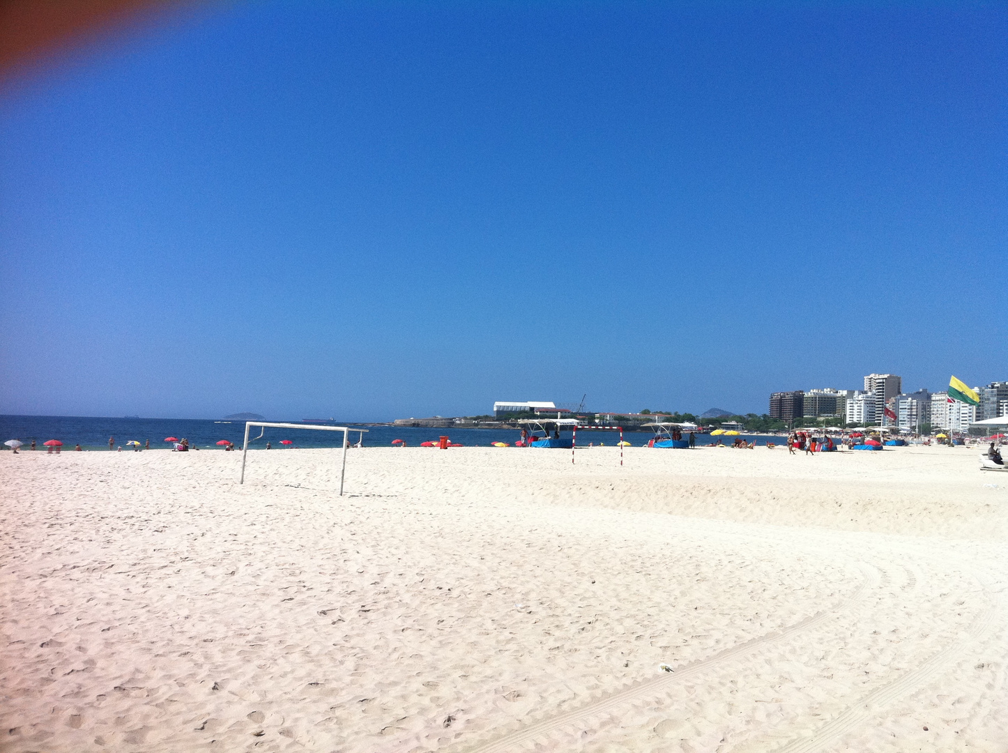 Copacabana Beach on the morning