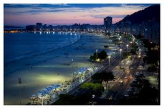 COPACABANA im Abendlicht.