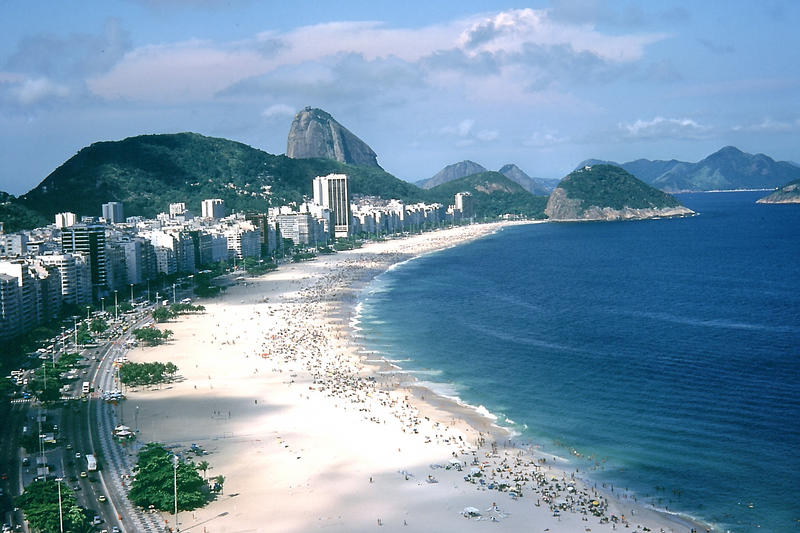Copacabana  vom Hoteldach