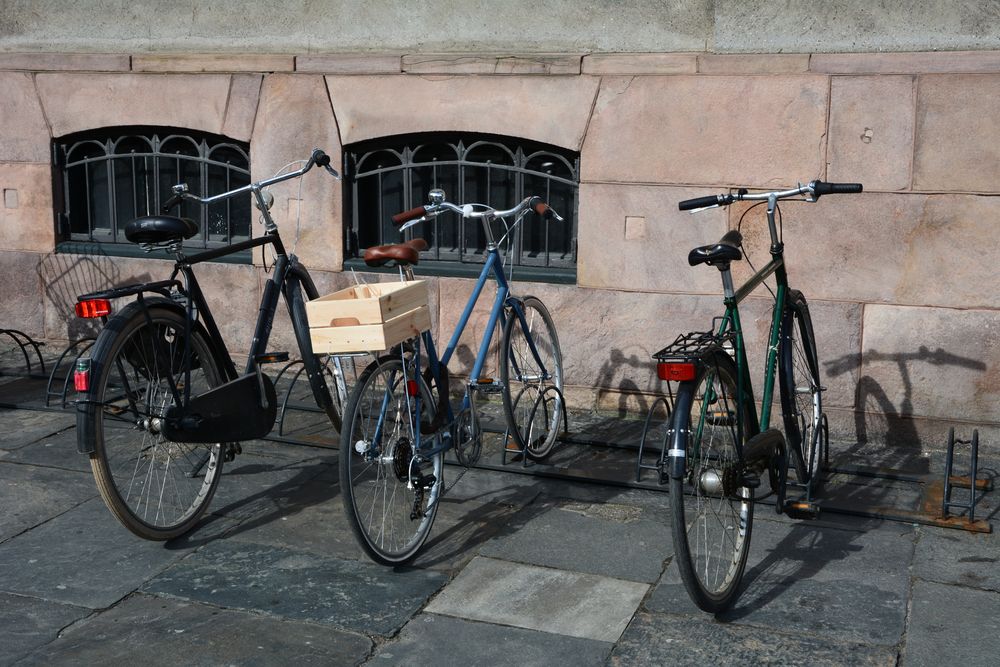 Copenhagen - bicycle creative solution