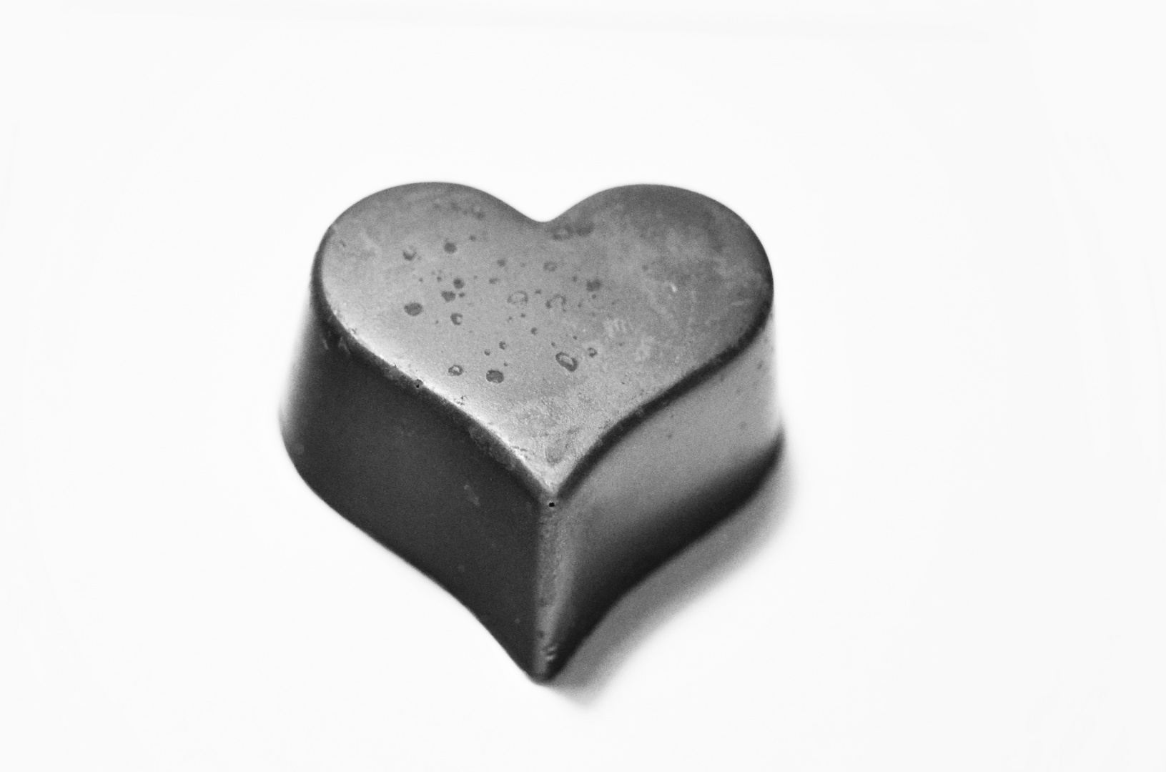 Corazón de chocolate