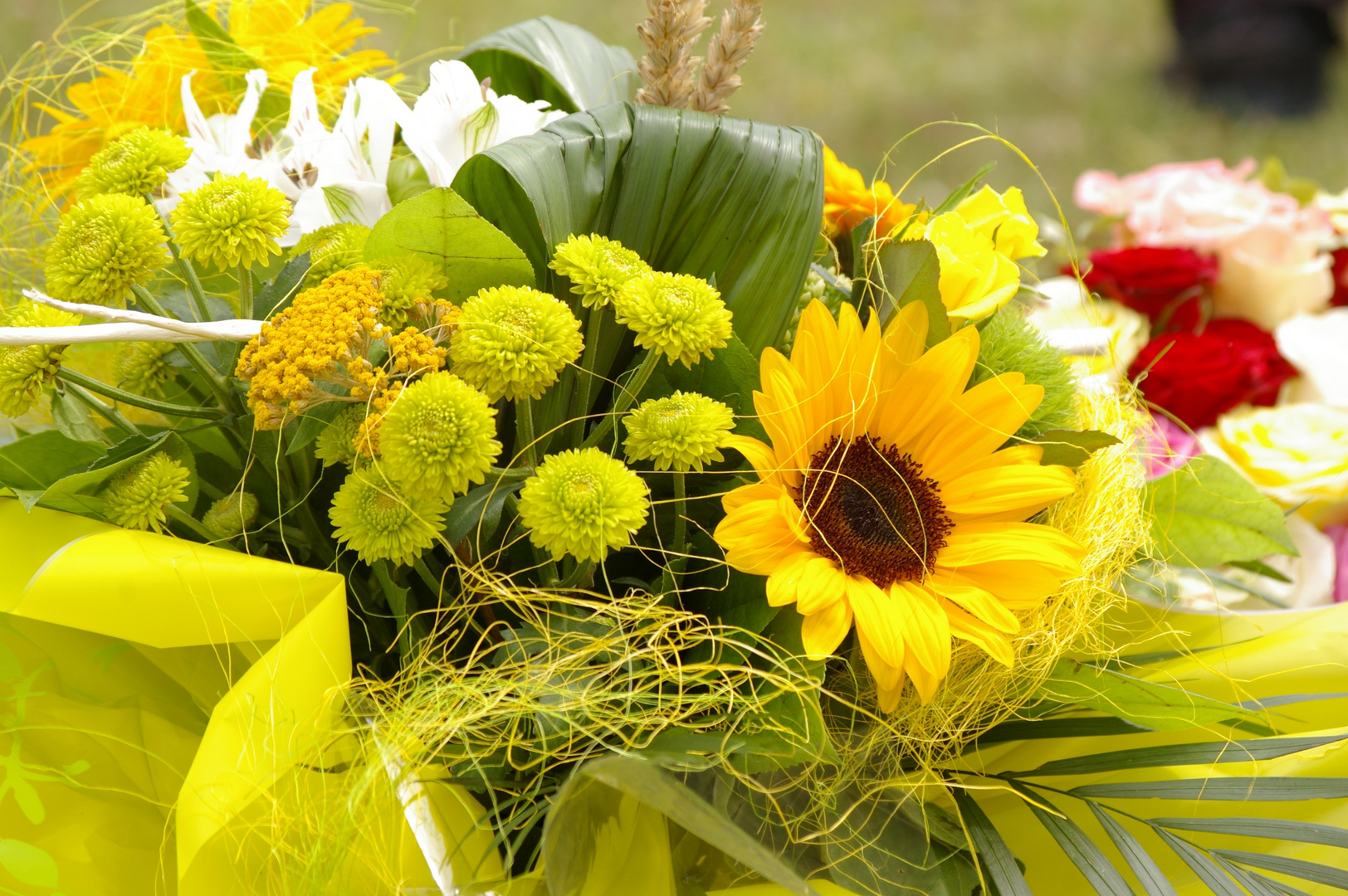 Corbeille de fleurs