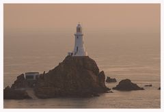 Corbiere Lighthouse im Abendrot