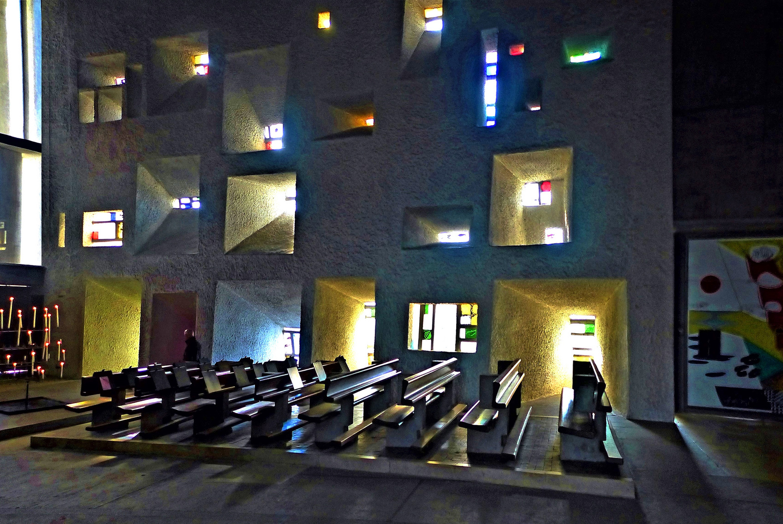 Corbusier - Architektur in Ronchamp
