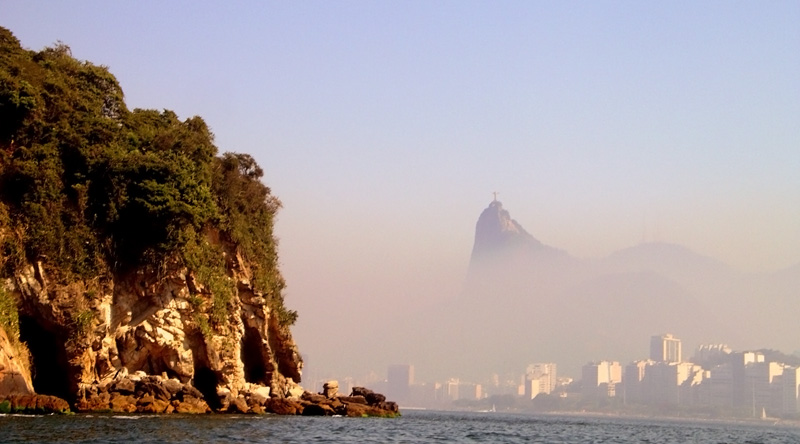 Corcovado im Nebel