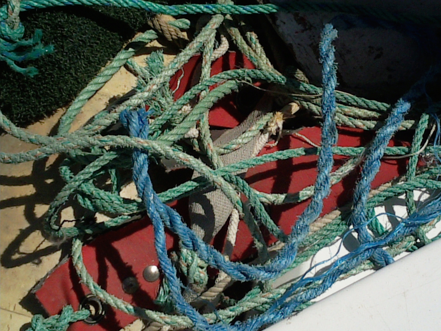 cordage bleu