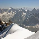 Cordée sur le mt Blanc