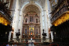 Cordoba, Mezquita, christlicher Altar