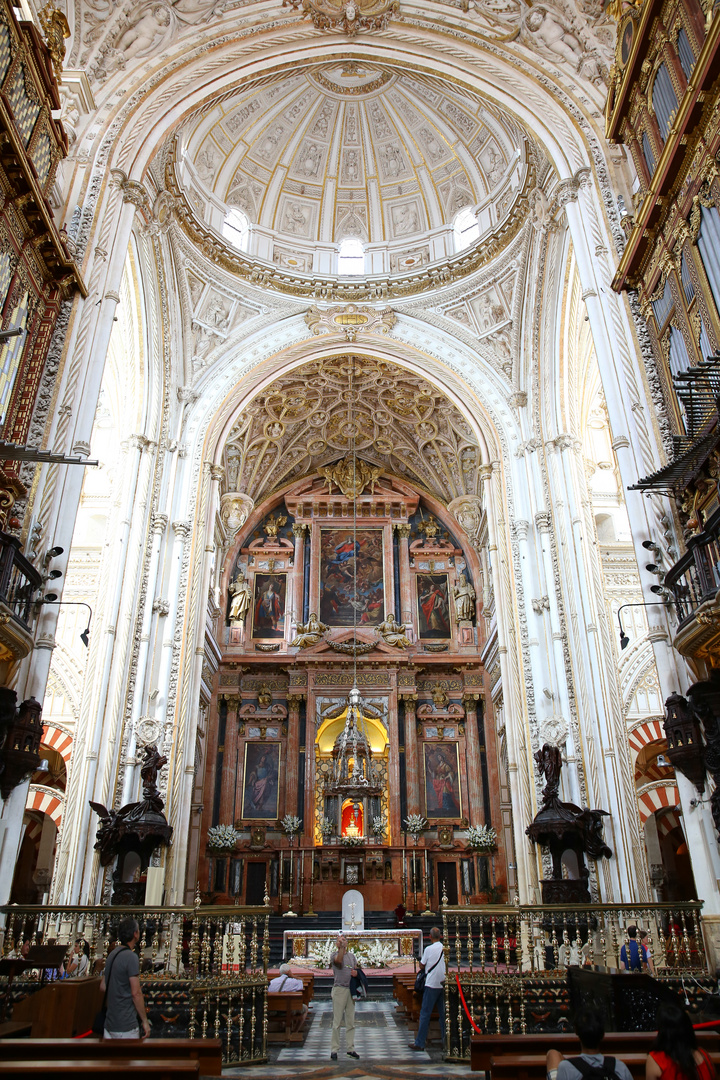 Cordoba, Mezquita christlicher Altar