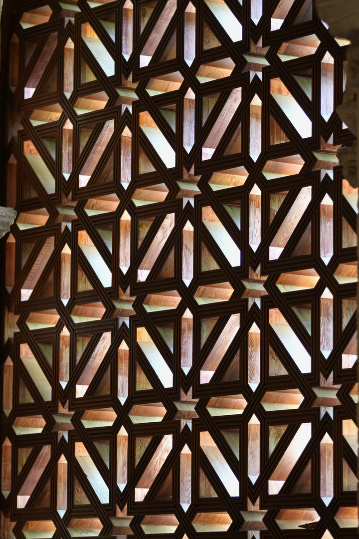 Cordoba, Mezquita Holzfensterdetail