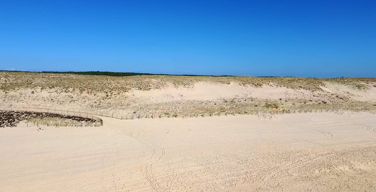 Cordon dunaire et accès à la plage Lespecier