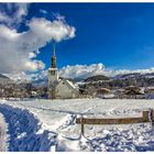 Cordon sous la neige.