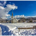 Cordon sous la neige.