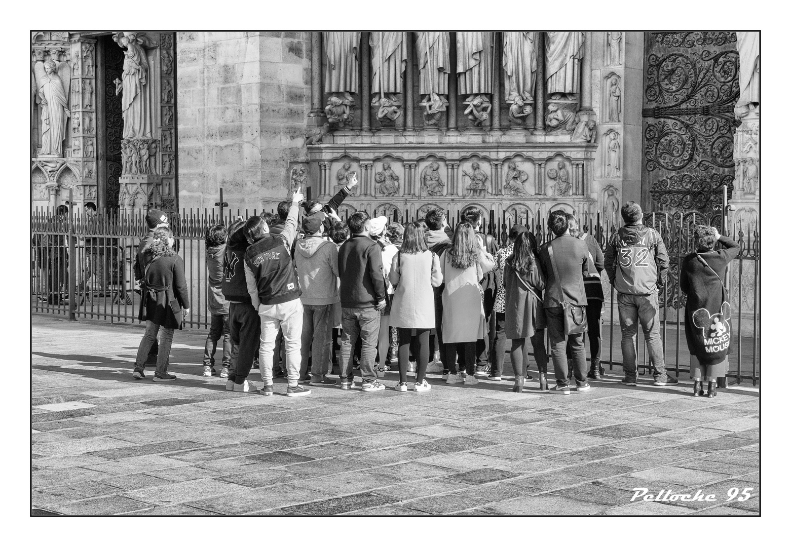 Coréens devant Notre-Dame