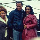 Coretta King und Harry Belafonte 1981 in Bonn