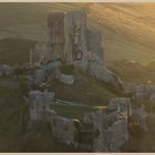 corfe castle early morning