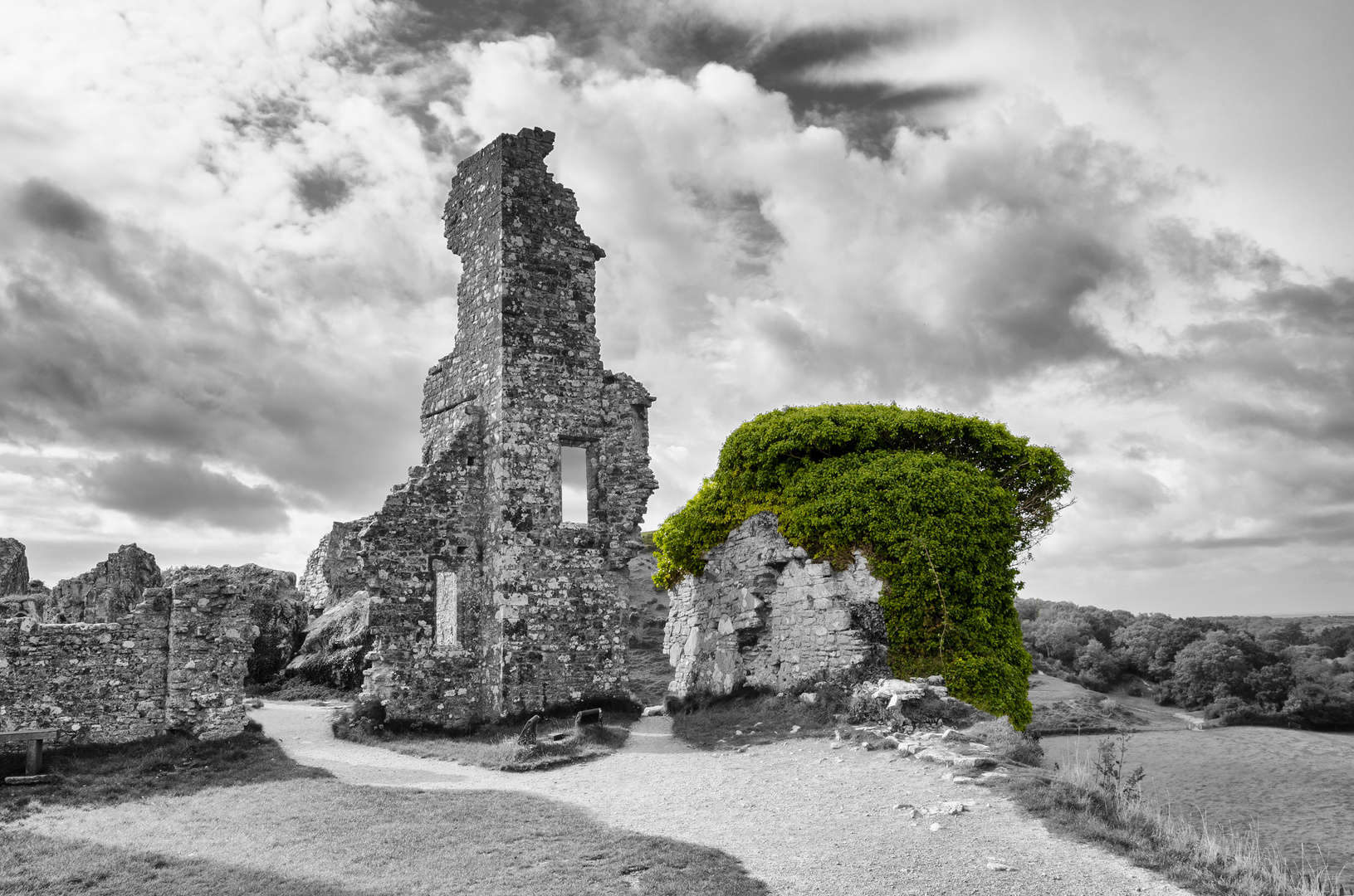 ... corfe castle XI ...