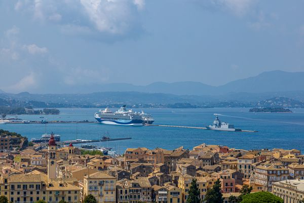 Corfu Hafen