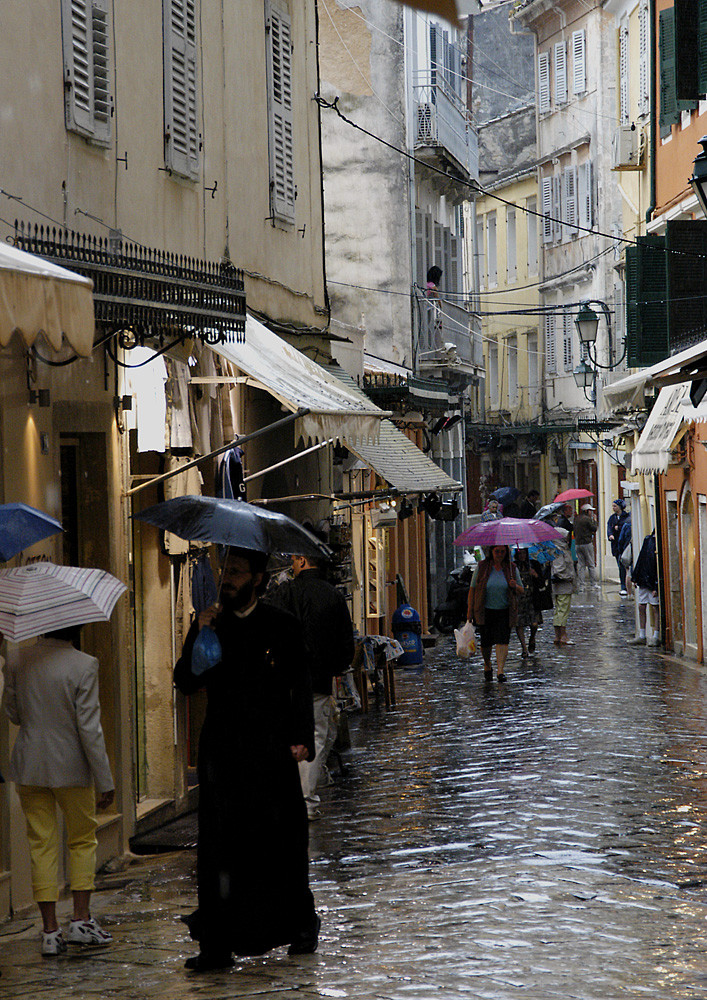 Corfu in the Rain 1