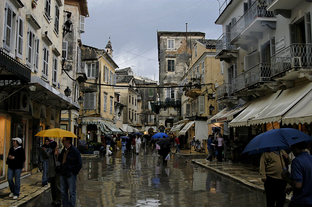 Corfu in the rain 3