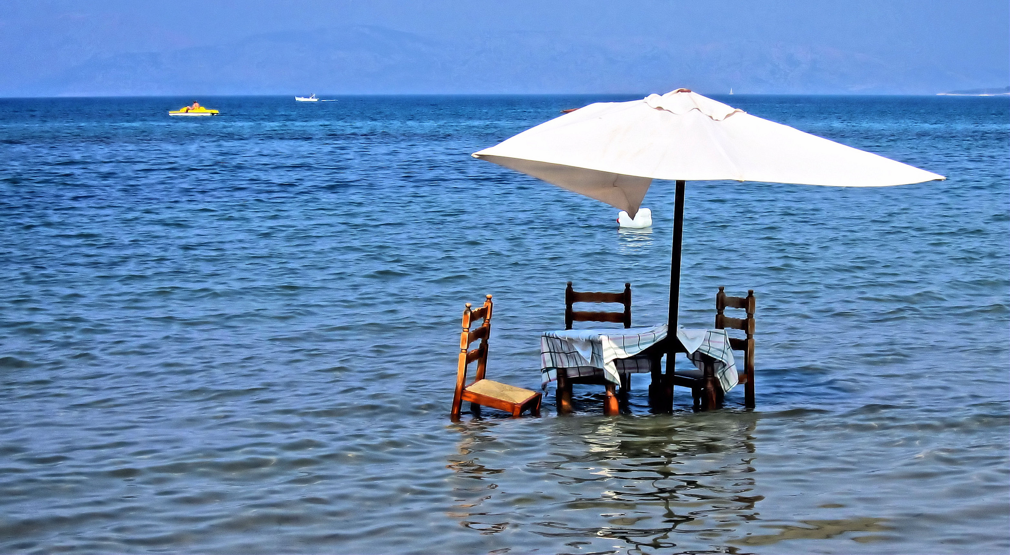 Corfu - Roda- eine Strandtaverne einmal anders