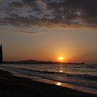 Corfu Sonnenuntergang am Strand von Acharavi 1
