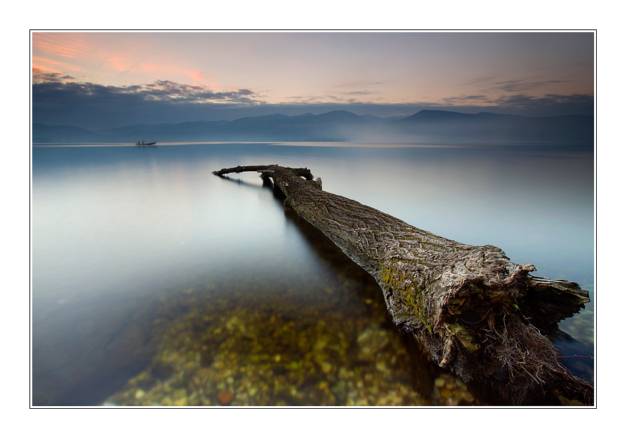 Coricato sull'acqua