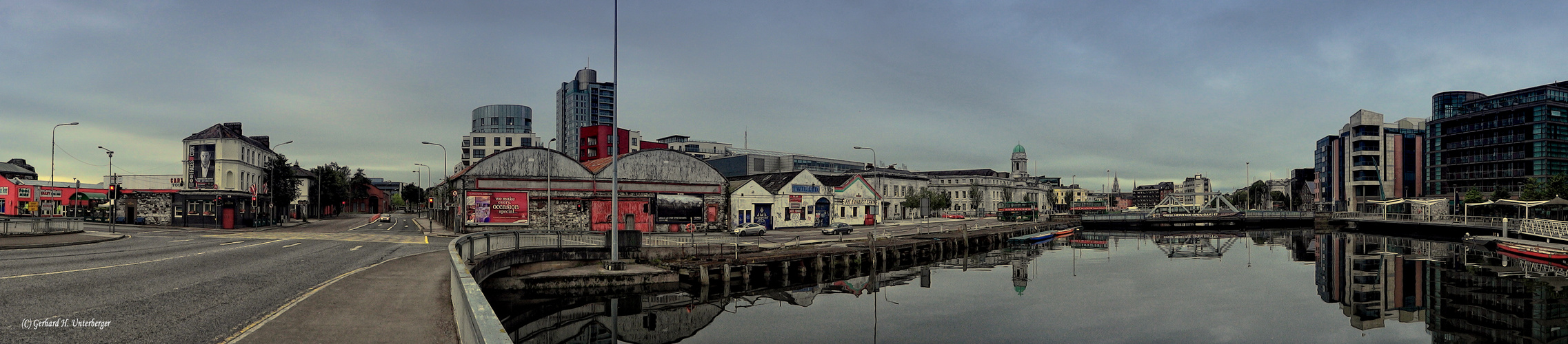 Cork Hafenpanorama