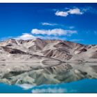 Corner Lake with sand mountains