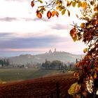 Cornice autunnale per San Gimignano