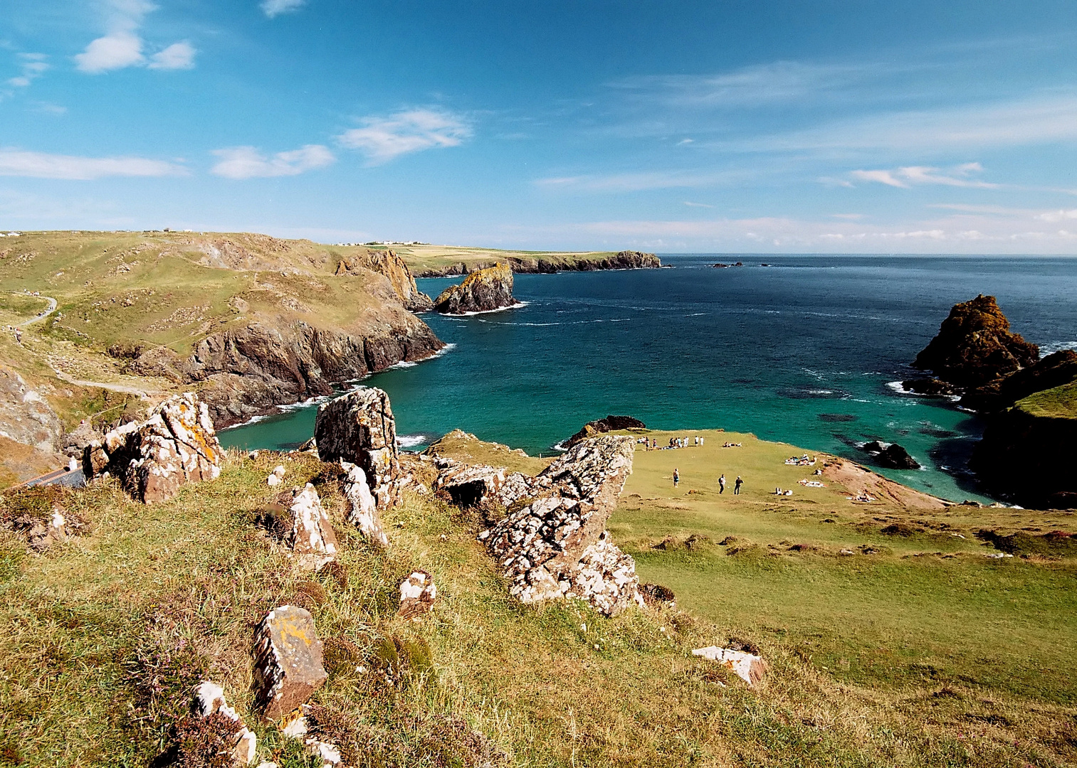 [Cornish Landscapes #10: Lizard Point, seen from Kynance Cove]