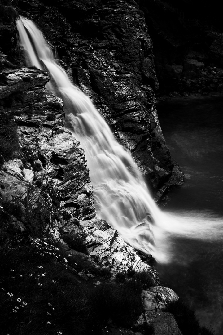 Cornish waterfall