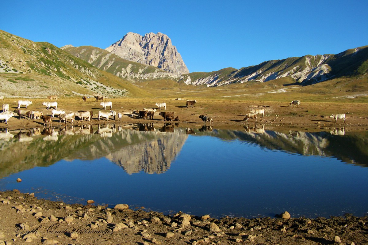 Corno Grande allo specchio (Gran Sasso d'Italia) - Abruzzo