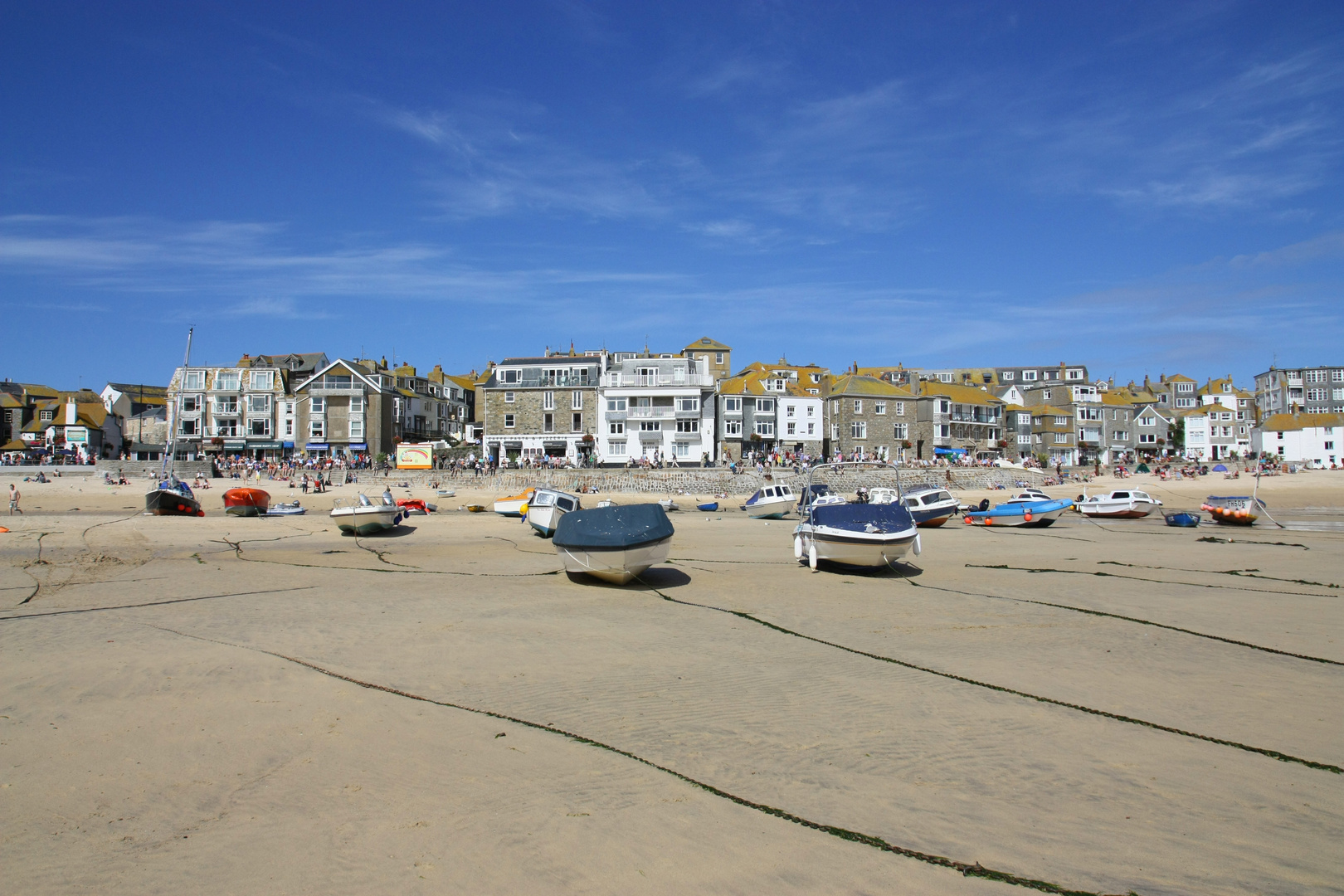 Cornwall 5 - Ebbe im Hafen von St. Ives