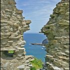 Cornwall III - Tintagel Castle ..oder das Fenster zum Meer