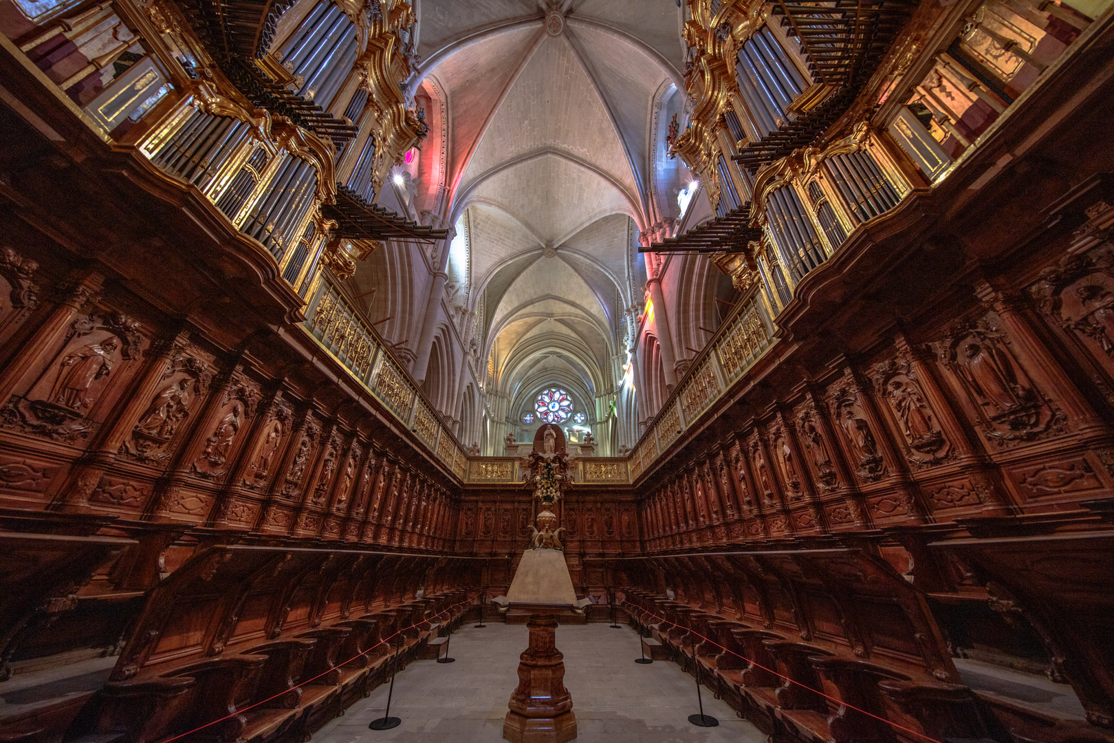 coro catedral de Cuenca