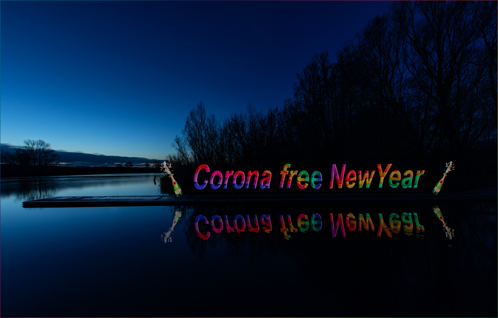 Corona free New Year