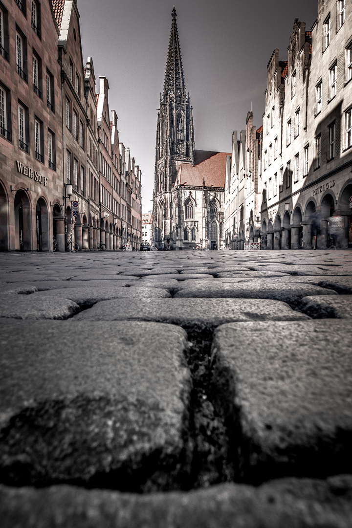 Corona in Münster.