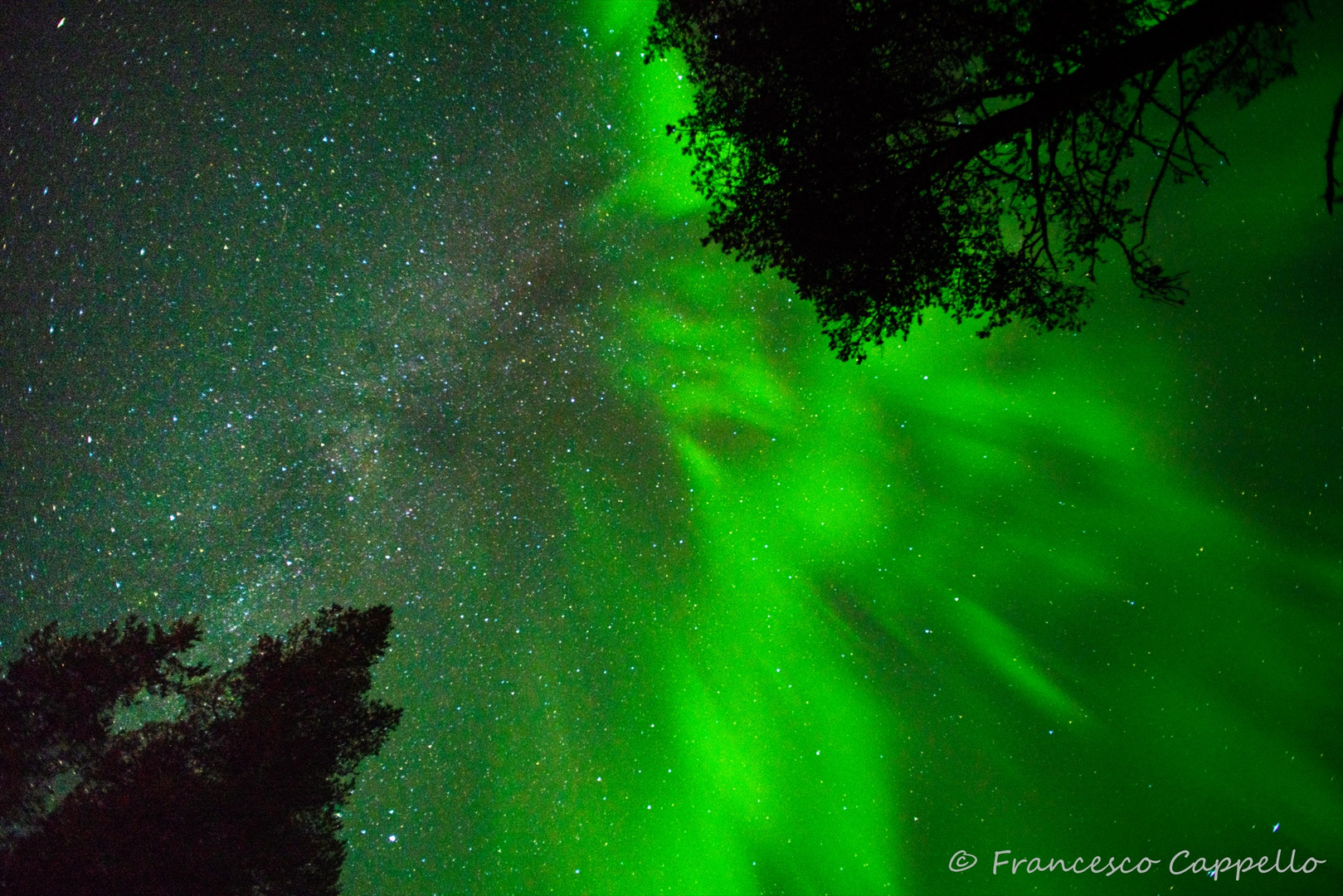 corona out of the milky way