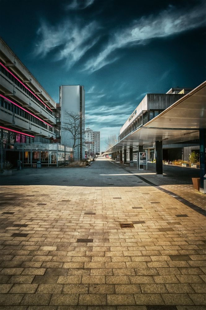 coronaleeres Uni Bremen Boulevard