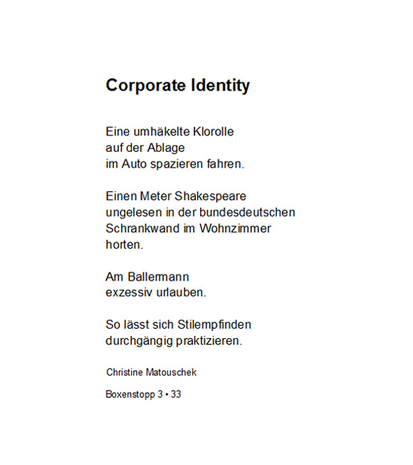 Corporate Identity BS 3 - 33