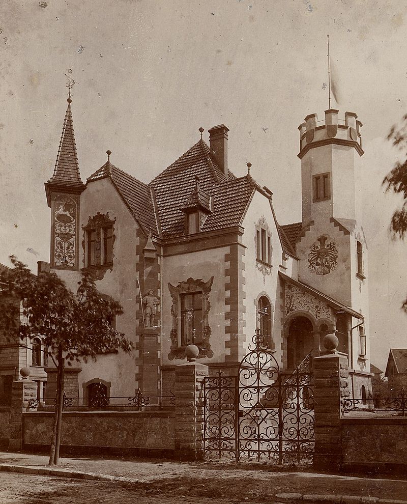 Corps Hannovera, Verbindungshaus 1905