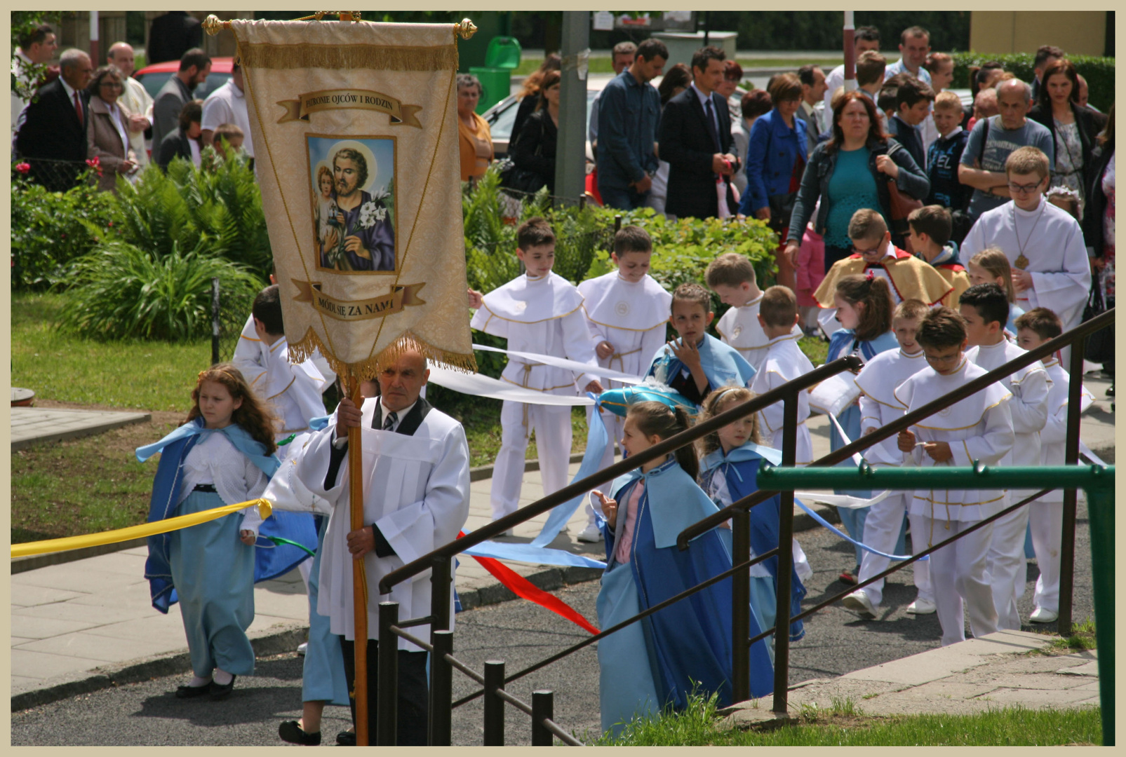 corpus christi procession gorlice Poland