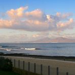 Corralejo: Blick auf Lanzarote am Abend